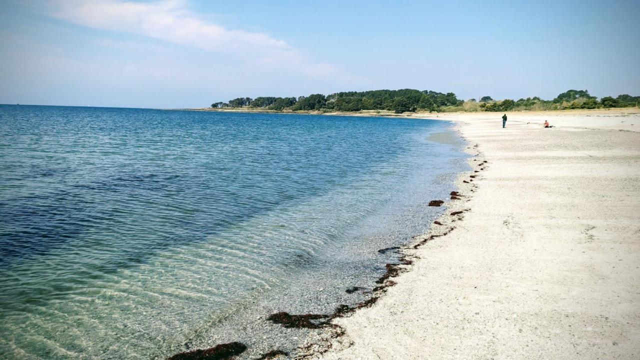 Maison Recente Avec Vue Mer, Plage Et Port A Pied 사르주 외부 사진